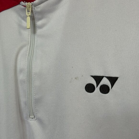 Yonex Men's Polo T-Shirt "M1163", Red - Picture 4 of 6